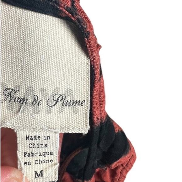 Nom De Plume Tie Dye Cropped Tank Top Hippie Boho Festival Indie Medium - Picture 5 of 5